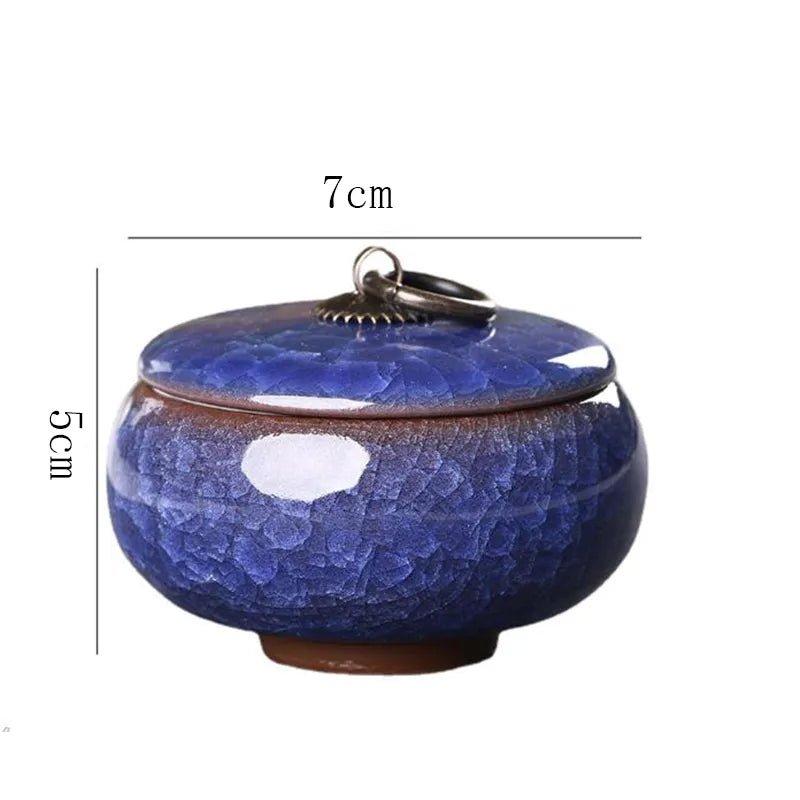 Modern Cracked Ceramic Sealed Storage Box - DelveIn 2U - 14:173